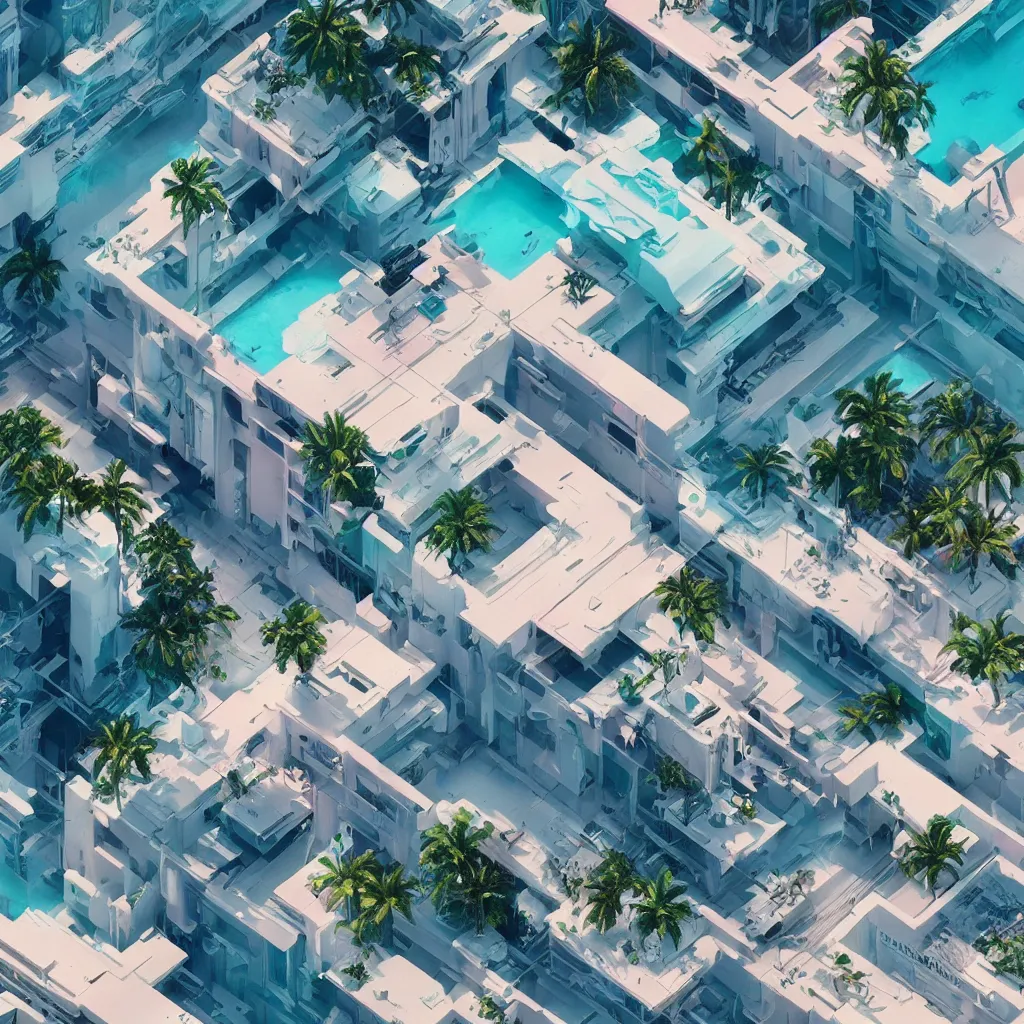 Image similar to miami vice desktop wallpaper, intricate artwork by tooth wu and wlop and beeple. octane render, trending on artstation, greg rutkowski very coherent symmetrical artwork. cinematic, hyper realism, high detail, octane render