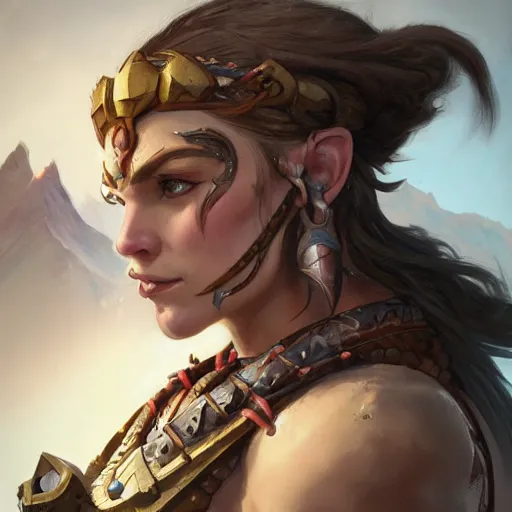 Image similar to sven henrich as a barbarian, closeup, d & d, fantasy, intricate, elegant, highly detailed, digital painting, artstation, concept art, matte, sharp focus, illustration, hearthstone, art by artgerm and greg rutkowski and alphonse mucha