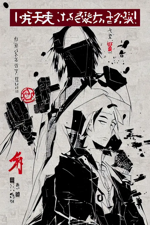 Prompt: professionally drawn seinen mature cyberpunk detective horror action manga comic cover about brutalism, full color, beautifully drawn coherent professional, drawn by ilya kuvshinov, ilya kuvshinov, and hiromu arakawa and tsutomu nihei. japanese script kanji hiragana on the cover. simplistic minimalist cover art. stylized stylistic.