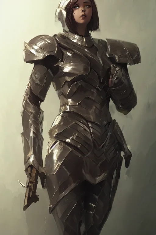 Image similar to Gorgeous armor hoplite by ilya kuvshinov, krenz cushart, Greg Rutkowski, trending on artstation