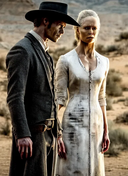 Prompt: westworld series finale