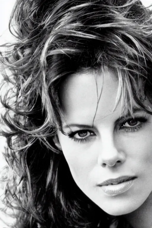 Image similar to kate beckinsale in the 8 0's, portrait shot 8 5 mm