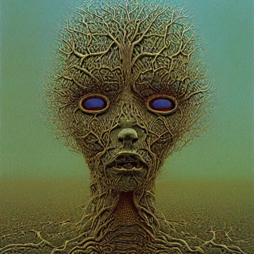 Image similar to fractal, julia set by beksinski