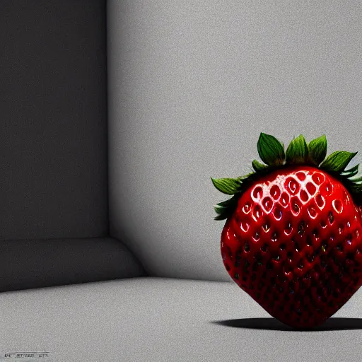 Image similar to strawberry corgi : by michal karcz, guillermo del toro :, dynamic, particulate, intricate, elegant, highly detailed, centered, artstation, smooth, sharp focus, octane render