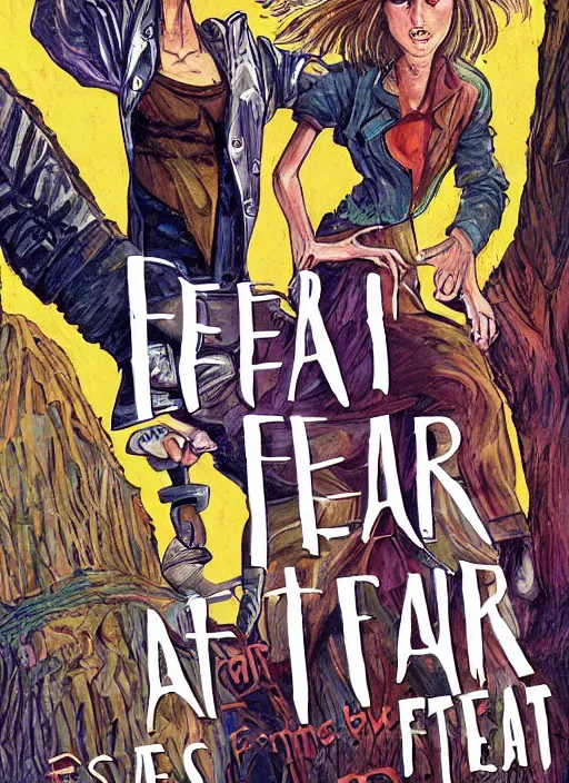 Image similar to fear street book cover by broeck steadman