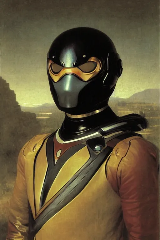 Image similar to portrait of a kamen rider rx, full set of equipment, helmet, majestic, solemn, by bouguereau