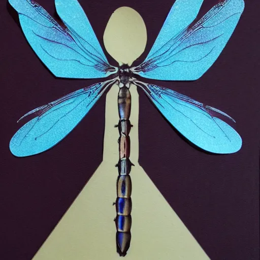 Prompt: studio portrait girl dragonfly wings