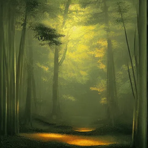 Image similar to Japanese Torii in a forest ,night , by Grzegorz Rutkowski,by Grzegorz Rutkowski,by Grzegorz Rutkowski