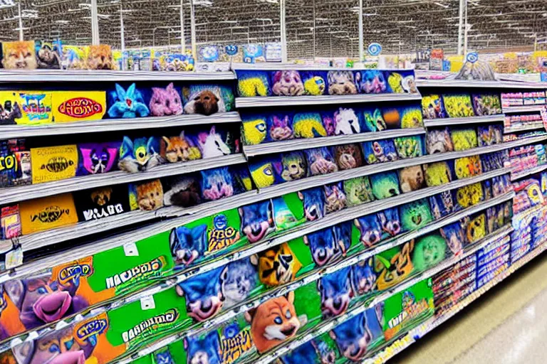 Image similar to photo of fursonas for sale at walmart