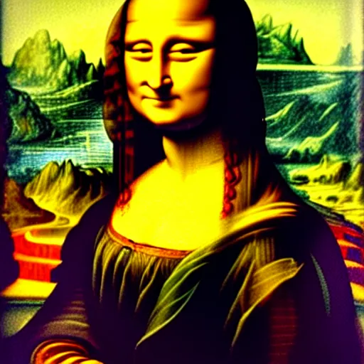 Prompt: mona lisa by h.r. giger, 8k