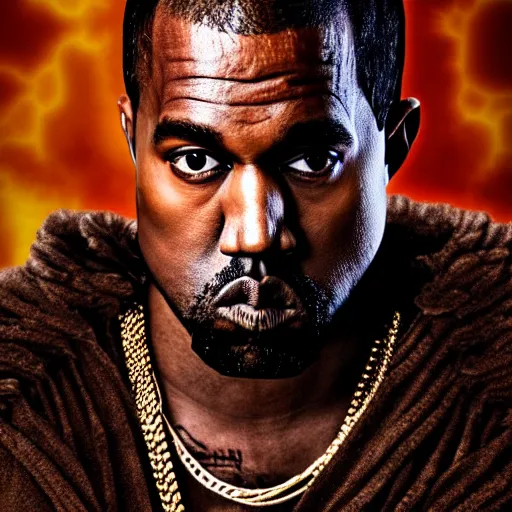 Image similar to Kanye West as Elrond, lotr stock photo, 4k, 85mm, f/8