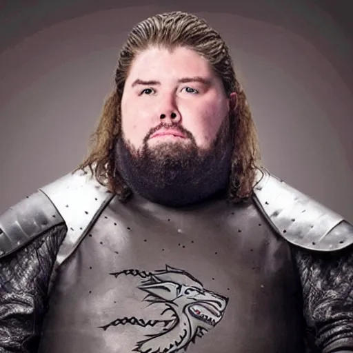 Image similar to darts player michael smith in game of thrones