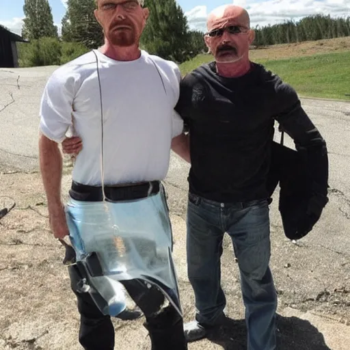 Image similar to walter white as gigachad