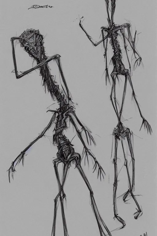 Image similar to antropromorphic stick insect, stick insect standing and talking like a human being, fantasy concept art, drawing by Don Bluth