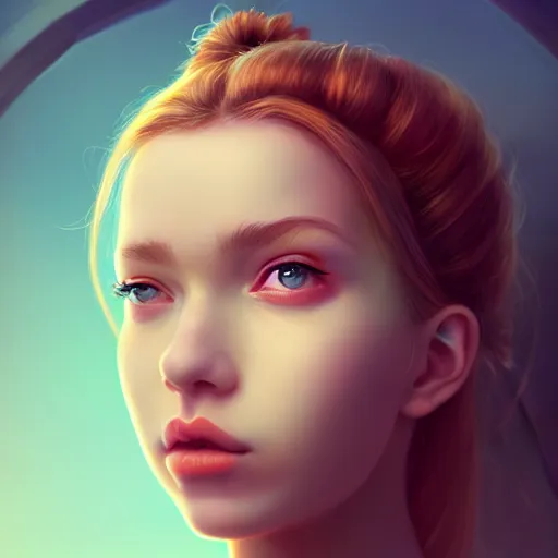 Prompt: portrait of a girl with a bundt on her face , digital art, cinematic, concept art, 8k, painting, imaginefx, cgsociety, trending on artstation