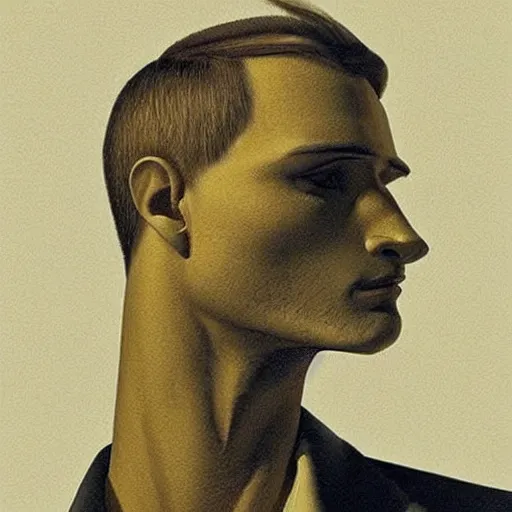 Image similar to Chad goose with thick jawline, golden ratio, photorealistic, beautiful, symmetric