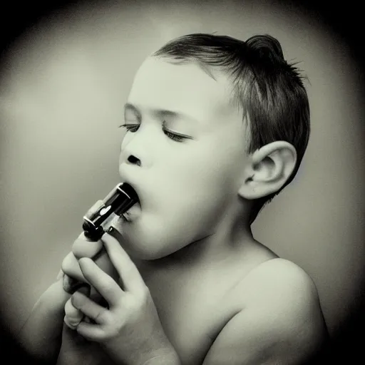 Image similar to fetus vaping