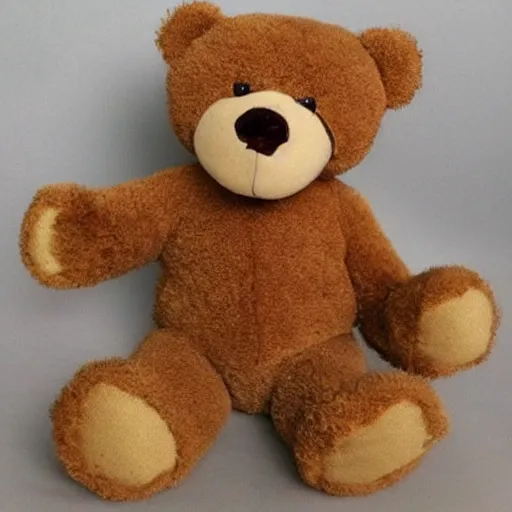 Image similar to ( ( ( teddy bear ) ) ) with human eyes!!!