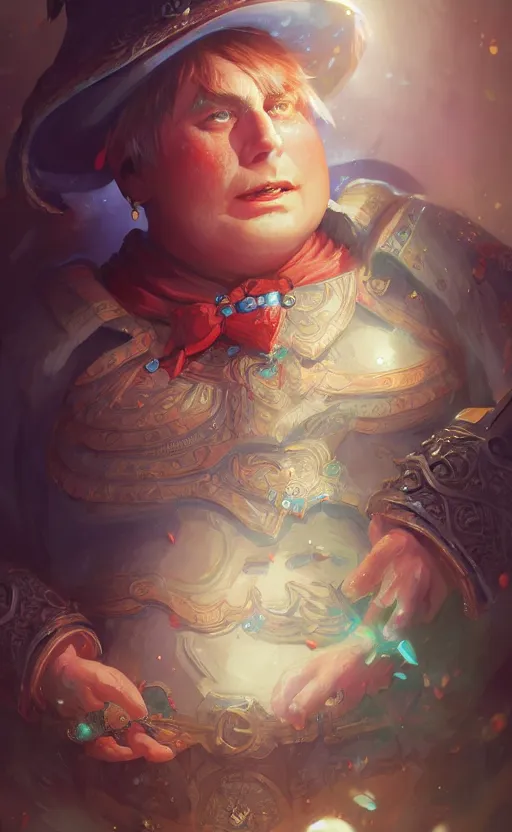 Prompt: eric cartman, d & d, fantasy, intricate and very beautiful and highly detailed, elegant, digital painting, artstation, concept art, matte, smooth and sharp focus, illustration, art by tian zi and wlop and alsphonse mucha and artgerm and greg rutkowski