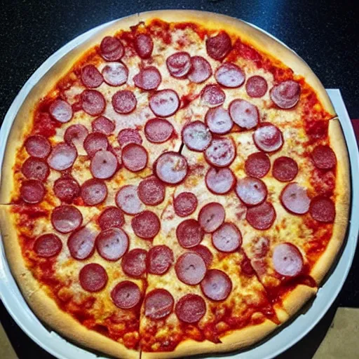 Image similar to the world\'s largest pizza
