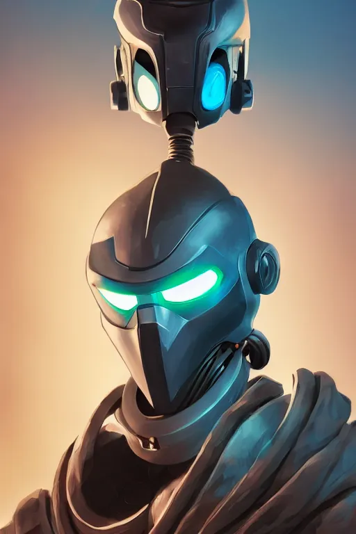 Image similar to epic mask helmet robot ninja portrait stylized as fornite style game design fanart by concept artist gervasio canda, behance hd by jesper ejsing, by rhads, makoto shinkai and lois van baarle, ilya kuvshinov, rossdraws global illumination radiating a glowing aura global illumination ray tracing hdr render in unreal engine 5