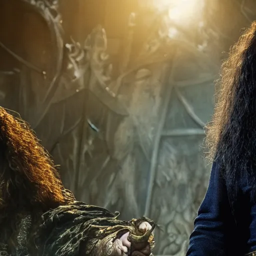 Image similar to hagrid in elden ring