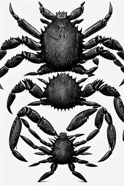 Image similar to crab humanoid figure warrior, symmetrical, highly detailed, digital art, needles, sharp focus, trending on art station, kentaro miura manga art style