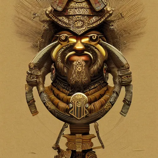 Image similar to yurunu, he rules over wisdom and knowledge. his symbol is a scroll. highly detailed and intricate 8 k concept fantasy art illustration