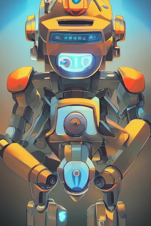 Image similar to metabots medabots medarotto medarot robot minimalist comics helmet mask neon cybereye, behance hd by jesper ejsing, by rhads, makoto shinkai and lois van baarle, ilya kuvshinov, rossdraws global illumination ray tracing hdr radiating a glowing aura