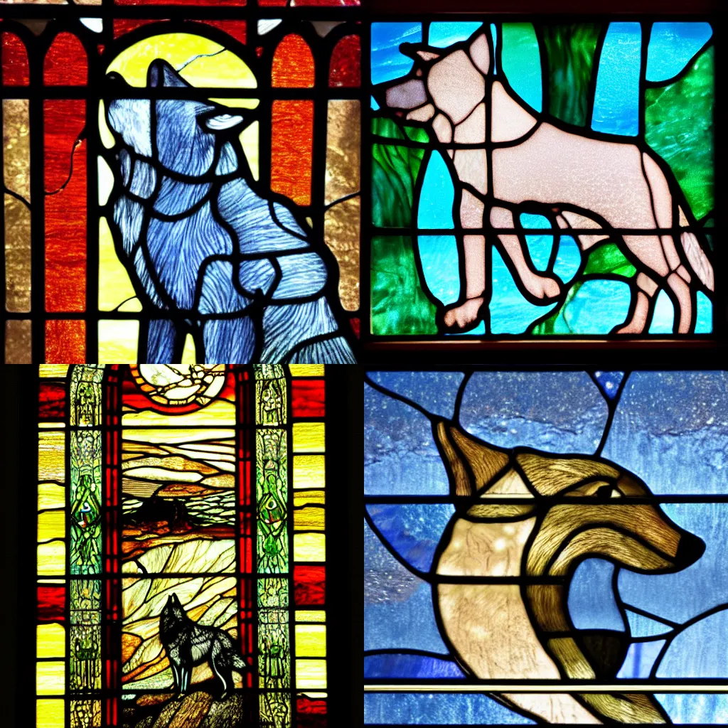 Stained Glass windows from the Church of the Rat Queen (v5) : r