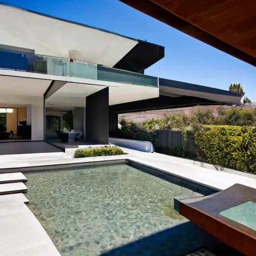 Image similar to the perfect beautiful modern house in los angeles