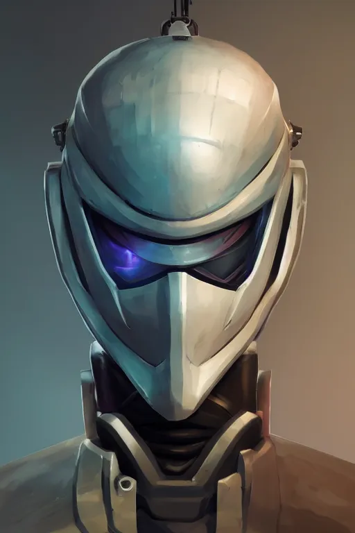 Image similar to epic mask helmet robot ninja portrait stylized as fornite style game design fanart by concept artist gervasio canda, behance hd by jesper ejsing, by rhads, makoto shinkai and lois van baarle, ilya kuvshinov, rossdraws global illumination radiating a glowing aura global illumination ray tracing hdr render in unreal engine 5