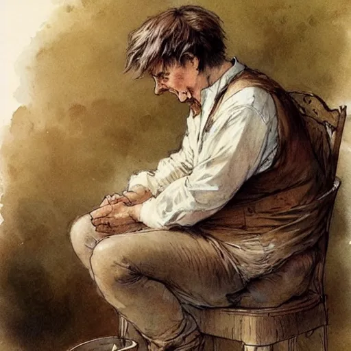 Image similar to ( ( ( ( ( garfield. muted colors. ) ) ) ) ) by jean - baptiste monge!!!!!!!!!!!!!!!!!!!!!!!!!!!