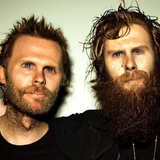 Prompt: jovanotti burning churches with burzum