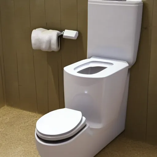 Image similar to gaming chair as a toilet realistic