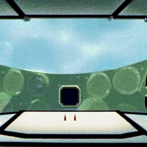 Prompt: “ a still of 2 0 0 1 a space odyssey, nintendo 6 4 graphics aesthetic ”