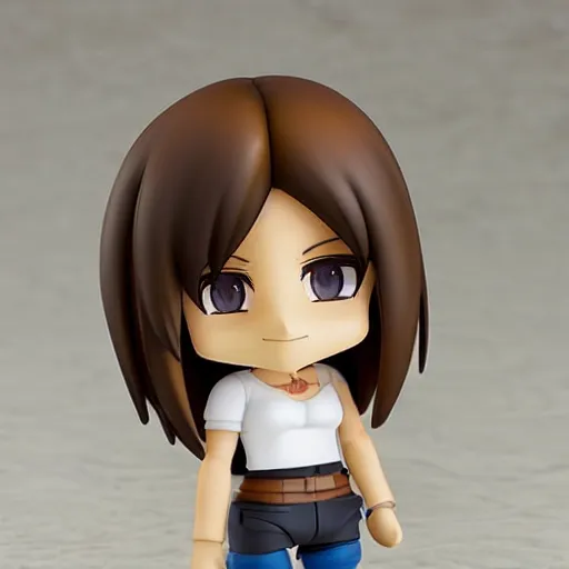 Prompt: Jennifer Aniston in a Nendoroid anime style
