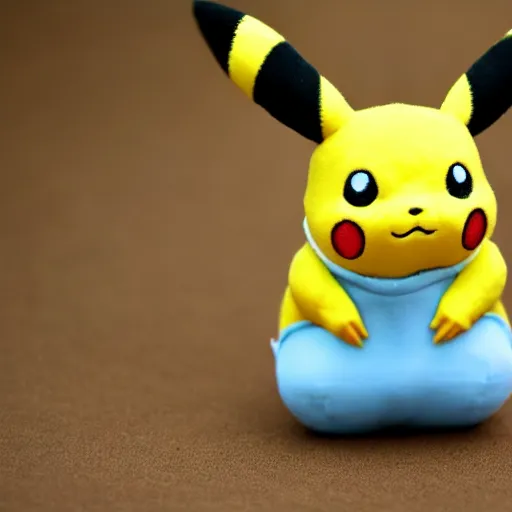 Image similar to a cotton Pikachu