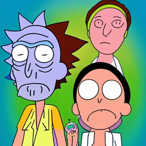 Image similar to portrait of summer, rick and morty forever and forever a hundred years! g