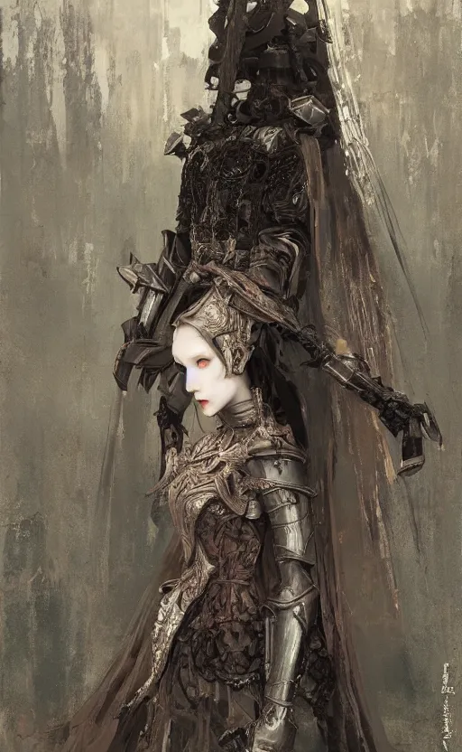 Image similar to imperial princess knight gothic girl. intricate, centered, amazing composition, by ruan jia, by robert hubert, by zhang kechun, illustration