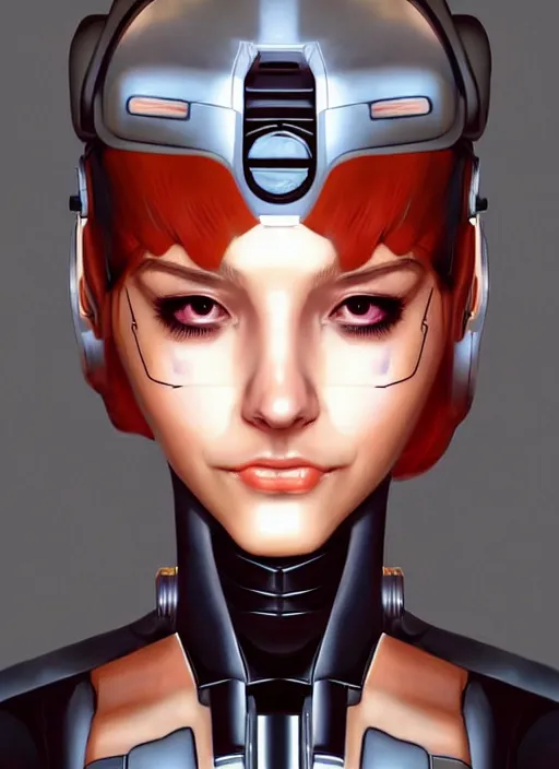 Image similar to portrait of a cyborg woman who turns her head to the ((((((right))))) left+20 (((((up))))) (((((down))))) by Artgerm,eyes closed , biomechanical, hyper detailled, trending on artstation