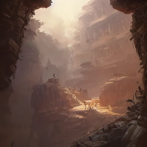 Image similar to indiana jones, highly detailed, illustration, fantasy art, in the style of greg rutkowski, epic, fantasy, intricate, hyper detailed, artstation, concept art, smooth, sharp focus, ray tracing