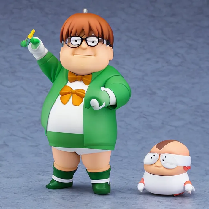 Image similar to peter griffin, an anime nendoroid of peter griffin, figurine, detailed product photo