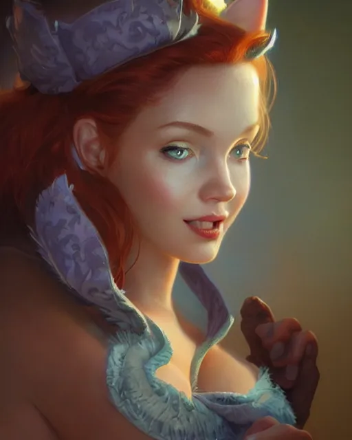 Image similar to miss fortune the cat | highly detailed | from the pixar film sneaky cats | very intricate | cinematic lighting | award - winning | closeup portrait | by donato giancola and mandy jurgens and charlie bowater | featured on artstation