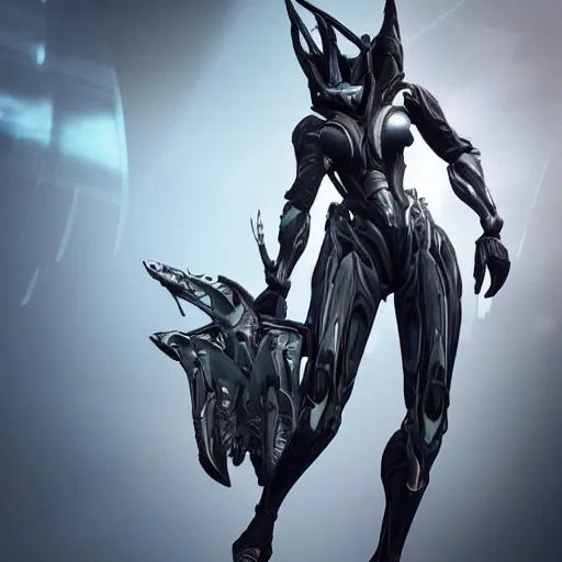 Prompt: beautiful and stunning giant female warframe, looming over camera pov, about to step on pov, slick elegant design, sharp claws, detailed shot, feet and hands, highly detailed art, epic cinematic shot, realistic, professional digital art, high end digital art, DeviantArt, artstation, Furaffinity, 8k HD render, epic lighting, depth of field