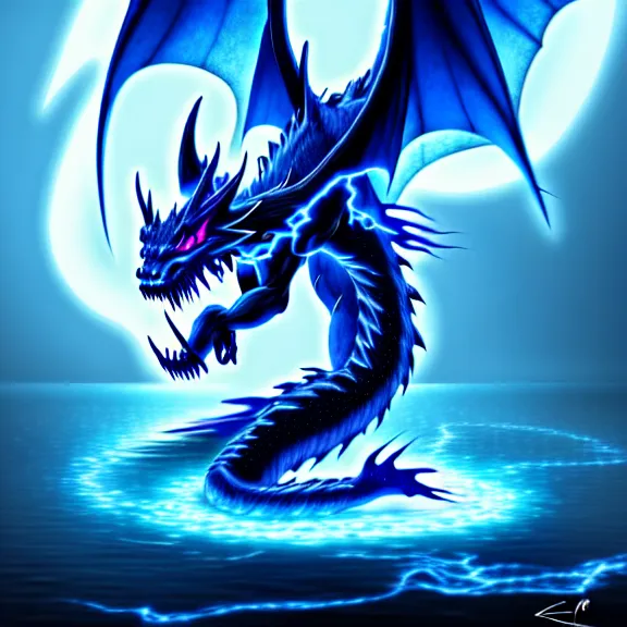 blue dragons wallpaper