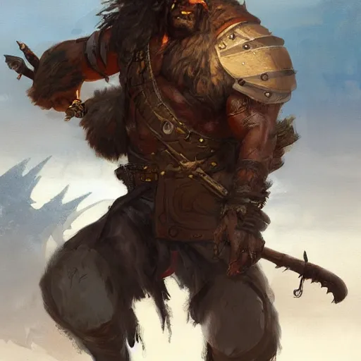 Prompt: anthropomorphic moose barbarian pirate humanoid by greg rutkowski, ship, sea, fantasy