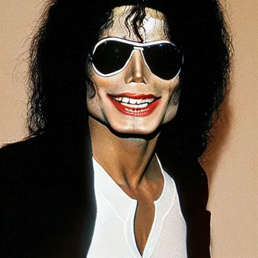 Image similar to Michael Jackson as an spiderman