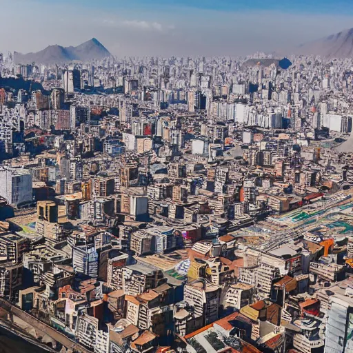 Image similar to Lima, Peru as seen from a helicopter