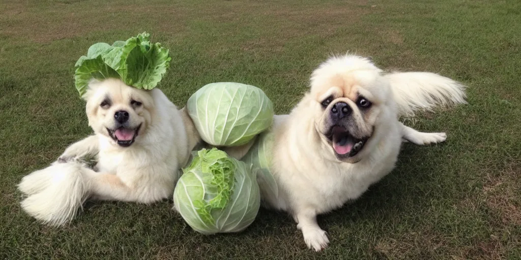 Image similar to i, Cabbage dog